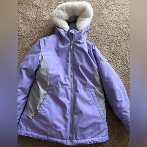 Kids Lavender and Gray Jacket